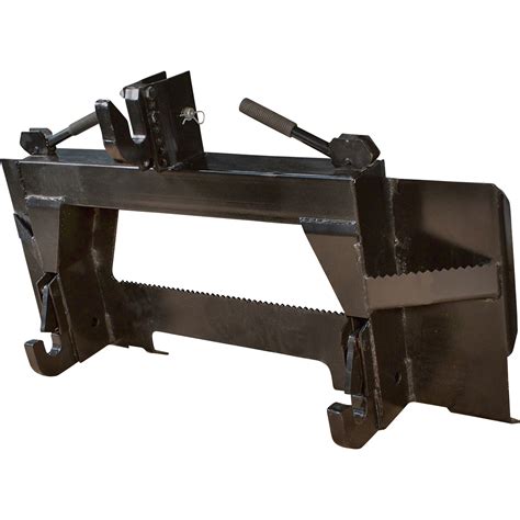 single pin skid steer attachments|universal skid steer adapter plate.